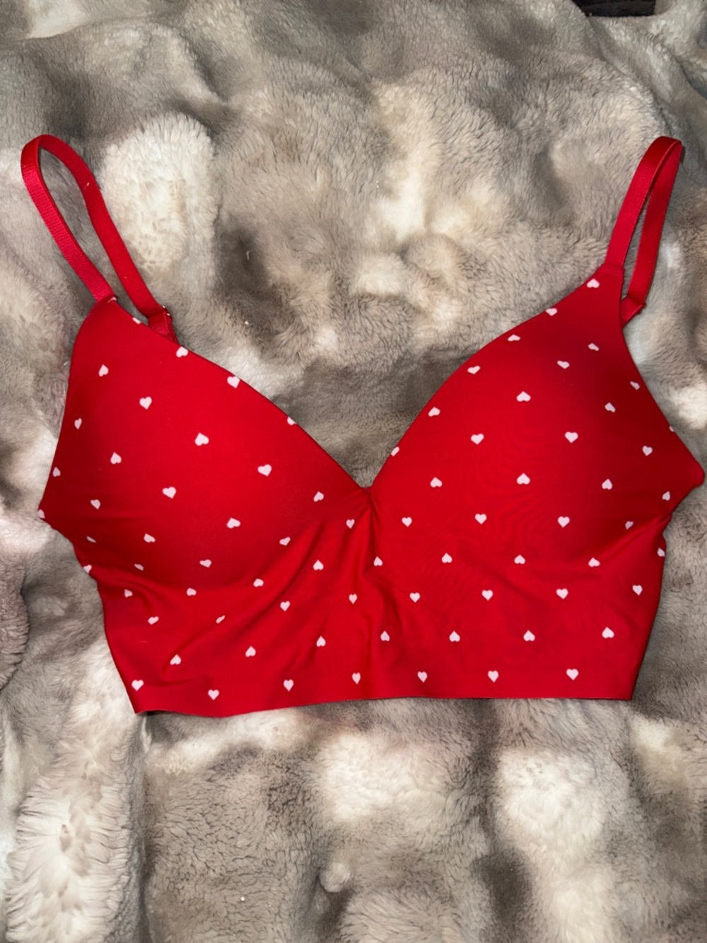 Red Heart Top/Bra